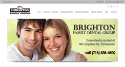 Desktop Screenshot of brightonfamilydental.com